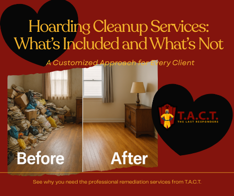 From Chaos to Clean: T.A.C.T. Ft Worth Discusses Cleaning Strategies After Hoarding